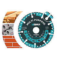 Диск алмазний BIHUI MULTI PURPOSE 125x2,4x22,23 мм (DSBS125)