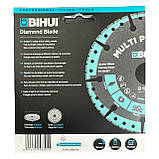 Диск алмазний BIHUI MULTI PURPOSE 125x2,4x22,23 мм (DSBS125), фото 5