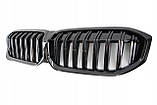 Решітка радіатора grill BMW 3 G20 23- ​​чорний глянець, 51115a1bfa9, фото 3