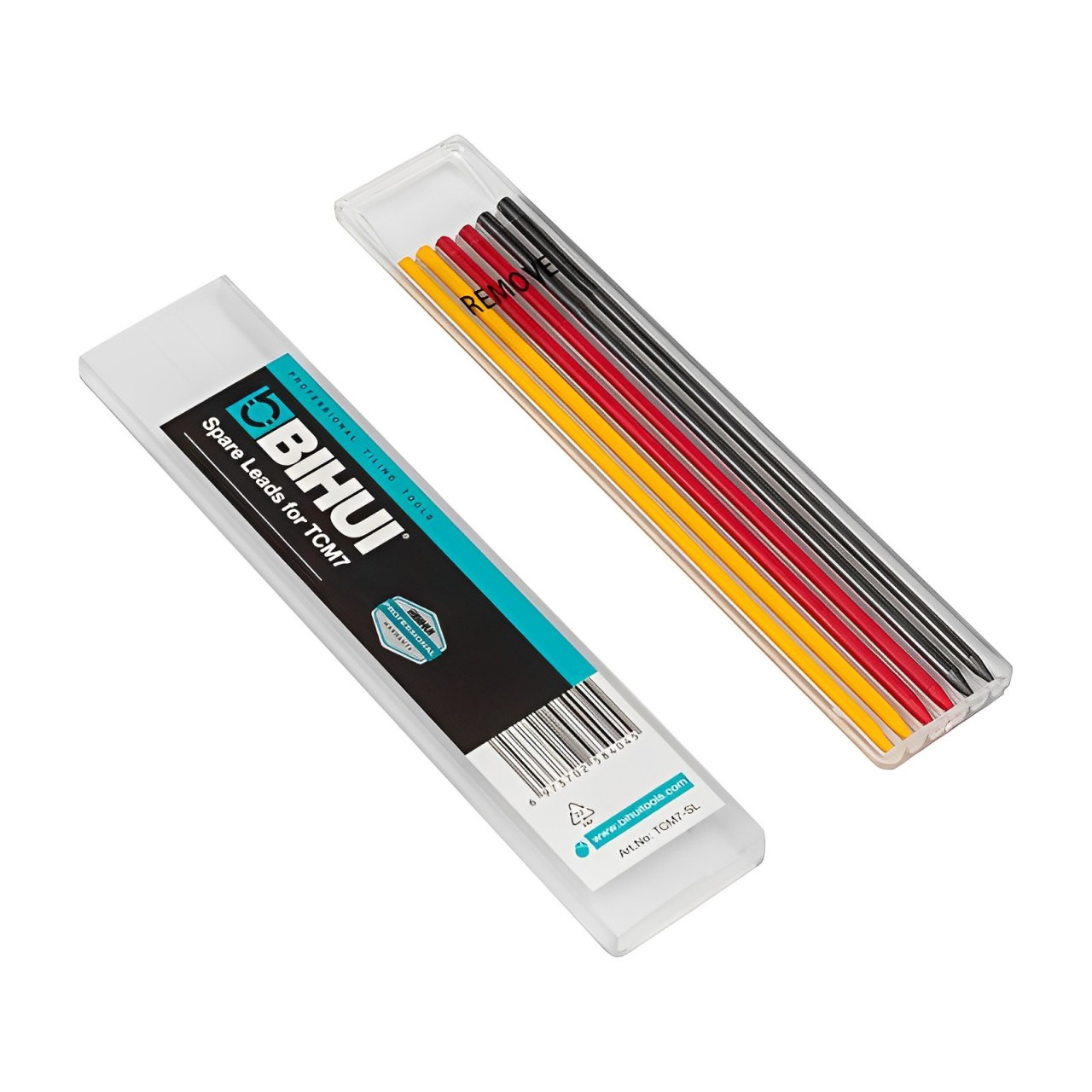 Змінні грифелі для BIHUI ART водорозчинні MULTI-USE, кольорові, 6шт (TCM7-SL), фото 1