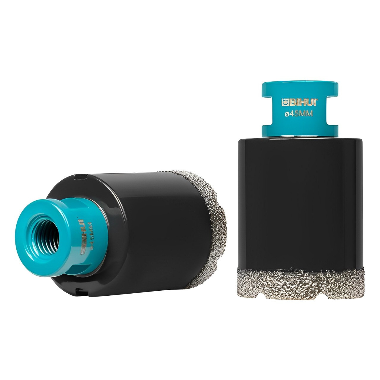 Алмазна коронка BIHUI TURBO 45 мм для сухого свердління М14 (DBDF45), фото 1