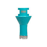 Алмазна коронка-фреза BIHUI 20-40 мм для сухого свердління М14 (DMM20), фото 2