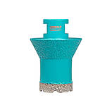 Алмазна коронка-фреза BIHUI 35-55 мм для сухого свердління М14 (DMM35), фото 2