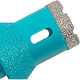 Алмазна коронка-фреза BIHUI 35-55 мм для сухого свердління М14 (DMM35), фото 3