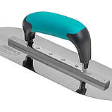 Гладилка (кельма) напівкругла 300 мм, полотно 0,7 мм (FTPT300), фото 3