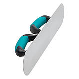 Гладилка (кельма) напівкругла 450 мм, полотно 0,7 мм (FTPT450), фото 2