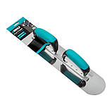 Гладилка (кельма) напівкругла 450 мм, полотно 0,7 мм (FTPT450), фото 4