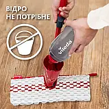 Швабра Vileda 1-2 Spray Max BOX Mop, з резервуаром 750 мл, двостороння мікрофібра, поворотна головка 180°, фото 7