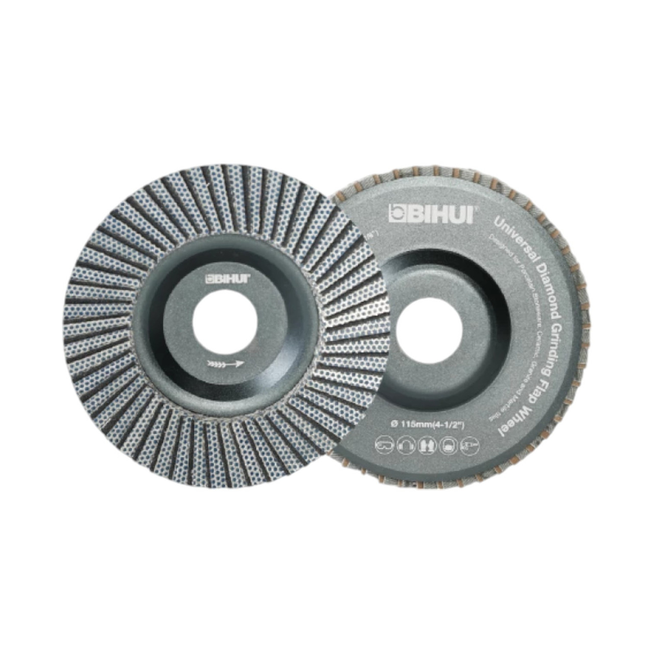 Диск алмазний універсальний шліфувальний BIHUI 115 мм. P120 (DPS120), фото 1