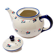 Чайник керамічний із ситечком 0,9 л Red Berries, фото 4