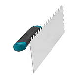 Зубчастий шпатель BIHUI CONTROL зуб 8 мм із нержавіючої сталі 280х115 мм (PTSS08), фото 2