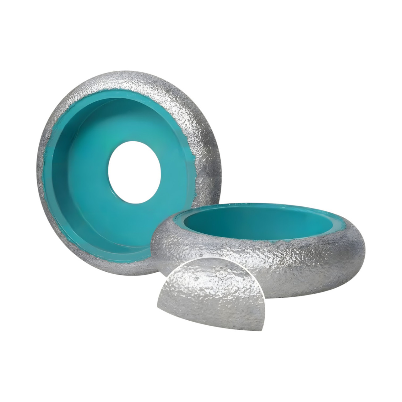 Диск радіусний BIHUI Ø75мм, товщина 15мм, #50/60, (DGR315), фото 1