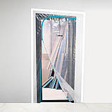 Багаторазові захисні двері на блискавці BIHUI DUST DOOR "L" (DCSDDL), фото 3