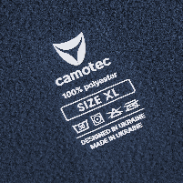 Флісова кофта CamoTec Hawk Himatec Темно-синя 7288, фото 8