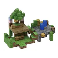 Игровой магнитный конструктор Minecraft Пчелиная ферма, Детский конструктор Майнкрафт на 216 блоков ALL