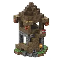 Игровой магнитный конструктор Minecraft «Башня заклинателя» с лестницей, Детский конструктор Майнкрафт на 224 ALL