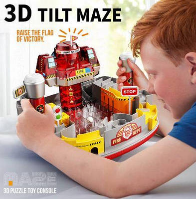 Механічний захопливий лабіринт із кулькою та двома джойстиками Настільна гра головоломка для розвитку моторики