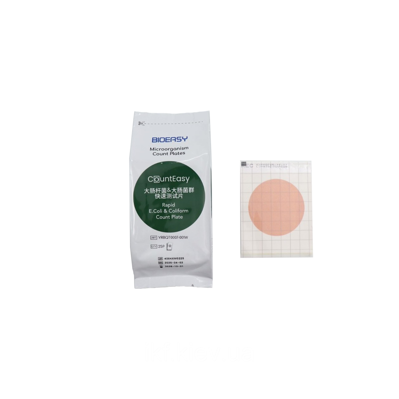 Тест-пластини CountEasy E. Coli & Coliform (REC) Count Plate, фото 1