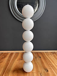 Меблеві ніжки і опори дерев'яні для столу кулі H.720 D.123 / Високі Кулі - 6.3