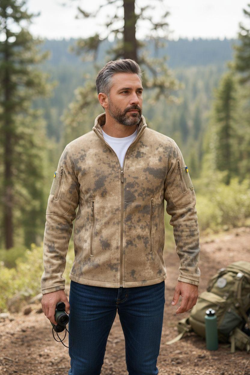 Тепла флісова кофта на молнії, Туреччина, фото 1