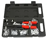 Ручний заклепувальний станок Mar-Pol, для витяжних заклепок 2.4–4.8 мм, сталевий корпус, ергономічна ручка, 250 мм, фото 3