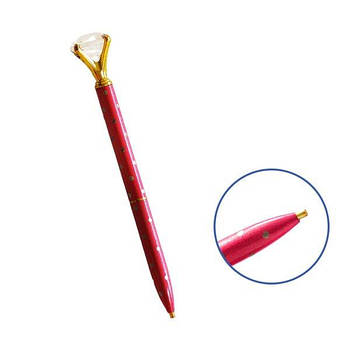 Малиновий стілус для алмазної мозаїки "Білий діамант" STYL033/регiон-II G-Rich