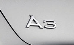 Емблема напис багажника Audi А3