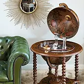 Глобус-бари для алкоголю