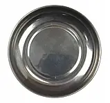 Магнітна миска Mar-Pol M66805, Ø150 мм, із захистом від подряпин, металева, для майстерні та СТО, фото 3