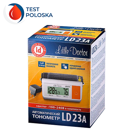 Тонометр Little Doctor LD-23A автоматичний із мережевим адаптером, фото 1