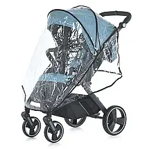 Прогулянкова коляска El Camino Dynamic Pro з регульованою ручкою, EVA колесами, дощовиком, москітной сіткой, чехлом, фото 5