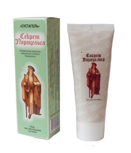 Секрет Парацельса гель при заболевании суставов Сустагель, 80 мл, фото 1