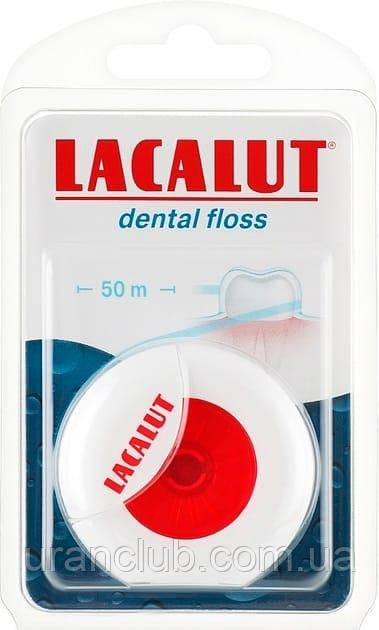 Зубна нитка LACALUT Dental floss , (Лакалут дентал флосс) 50 м, фото 1