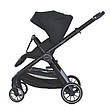 Універсальна коляска Genesis ME 1126 Jet Black 2 в 1 з амортизацією та регульованою ручкою, фото 7