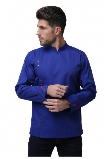 Кітель Кухарський Чоловічий Чілі Синій 52 р