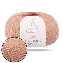 Laines du Nord Cashsilk Light, Пудровий No3022, пряжа з кашеміром і шовком