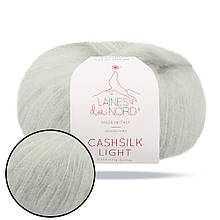 Laines du Nord Cashsilk Light, Блакитний лід No3042, пряжа з кашеміром і шовком