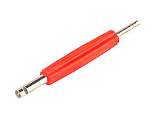 Відвертка подвійна під золотник і ковпачок 125 мм