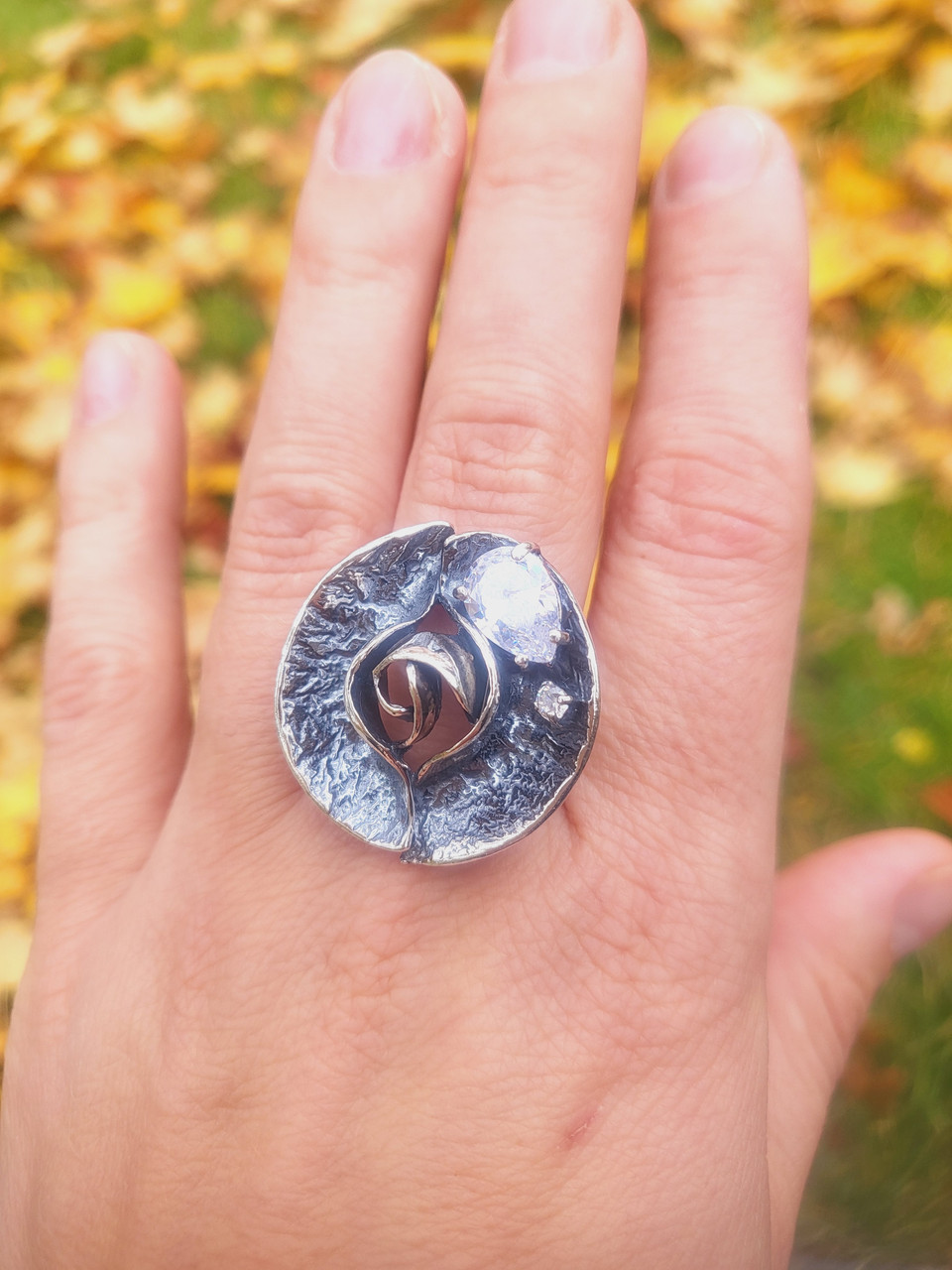 Каблучка із срібла Патті від виробника Іріда-В Харків Україна, фото 1