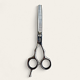 Професійні перукарські філірувальні ножиці для стрижки волосся PROLINE STU 45RT 5,5" 420J2+, фото 3