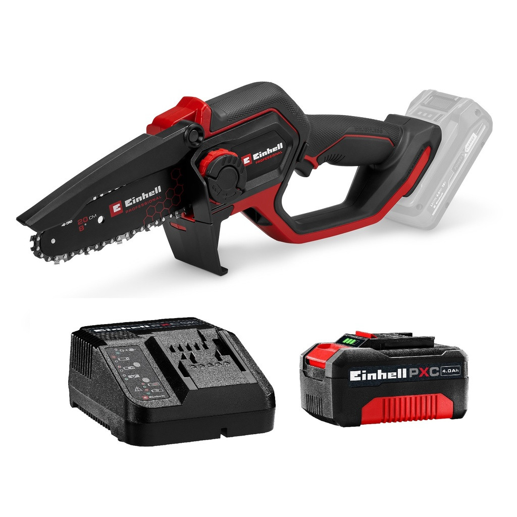 Пила акумуляторна Einhell GP-PS 18/20 Li BL Kit 4.0 (4600080K), фото 1