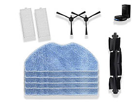 Набір змінних аксесуарів (10 шт.) сумісних з роботом-пилососом Rowenta X-Plorer S135 / S135+ / S140 / S140+