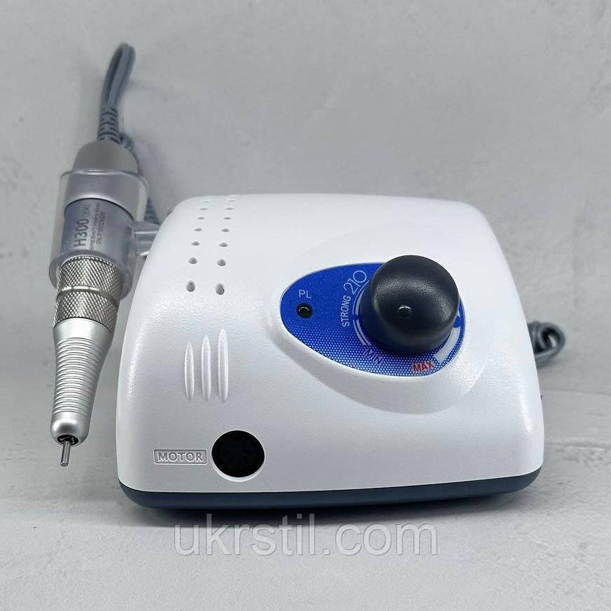 Фрезер для манікюру та педикюру Strong 210/H300 (оригінал), фото 1