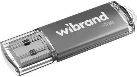 USB Flash 16GB Wibrand Cougar silver, фото 1