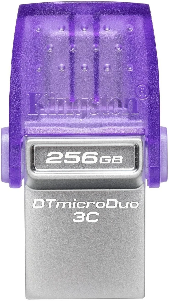 USB Flash 256GB 3.2 Kingston DT Duo 3C 200MB/s dual USB-A + USB-C (DTDUO3CG3/256GB)