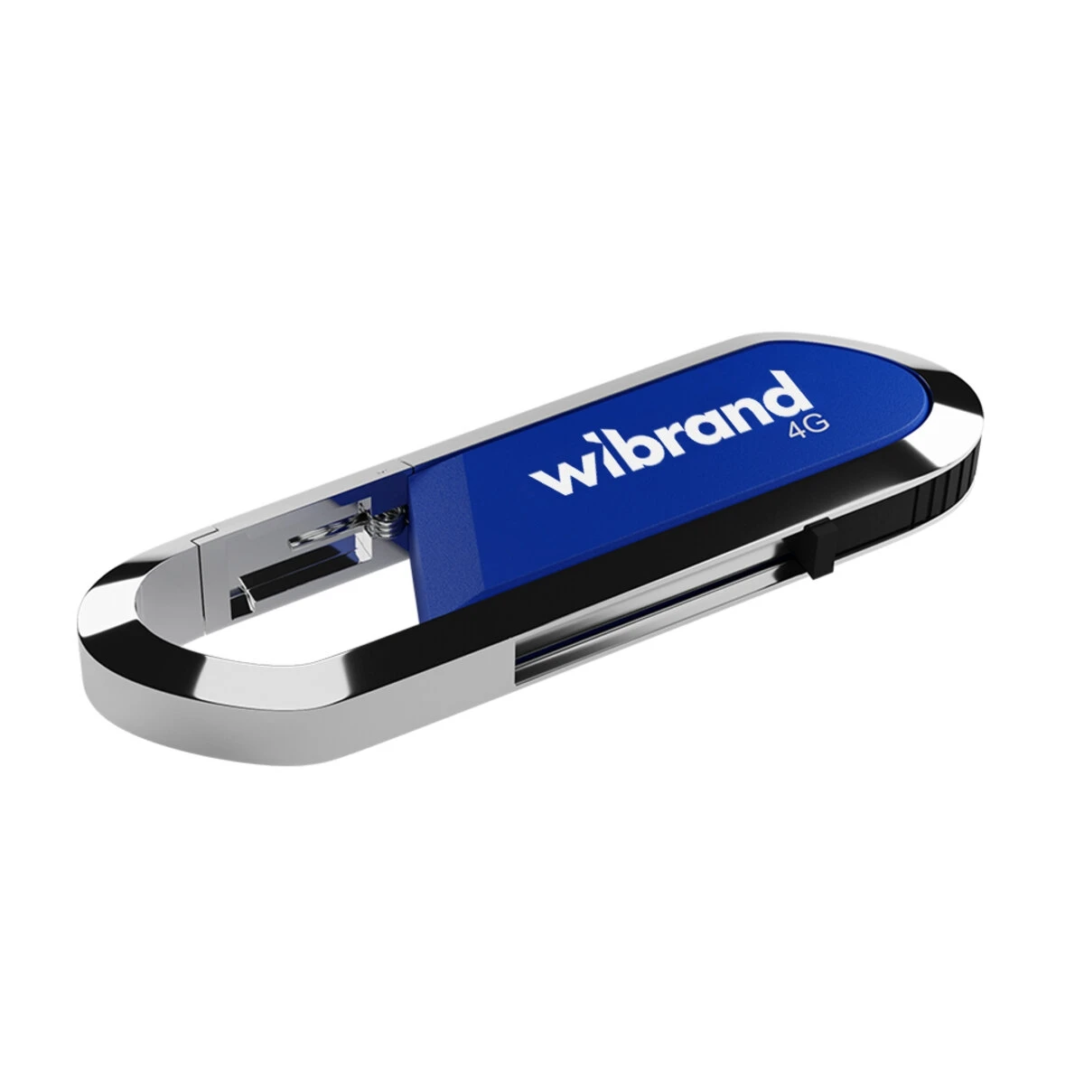 USB Flash 4GB Wibrand Aligator blue