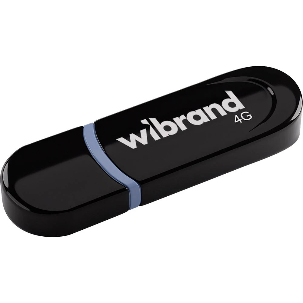 USB Flash 4GB Wibrand Panther black