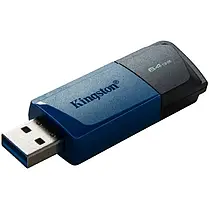 USB Flash 64GB 3.2 Kingston DT Exodia M black/blue (DTXM/64GB), фото 4