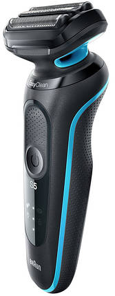 Електробритва чоловіча Braun Series 5 51-B1000s Black/blue UA, фото 2