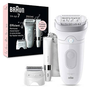 Епілятор Braun Silk-epil 7 SE 7-441 White UA, фото 3